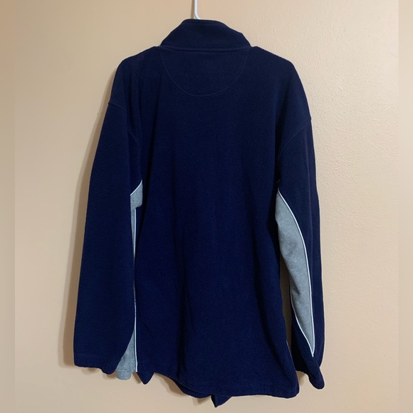 Official DALLAS COWBOYS Authentic Apparel Sz. XL Quarter-Zip Fleece Pullover - Picture 2 of 4